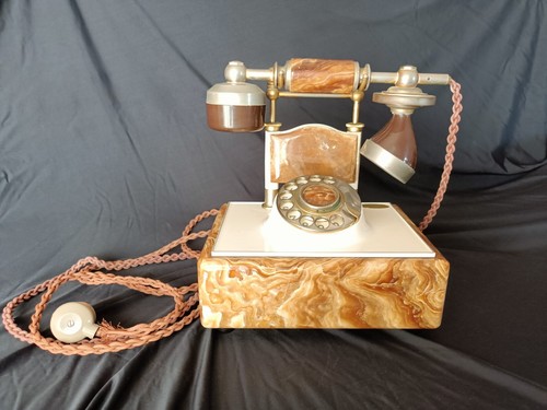 Telefono vintage telcer disco - telefono,
