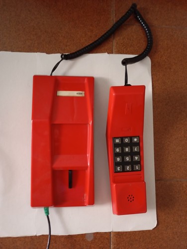 Telefono rosso anni 80telcer - telefono,