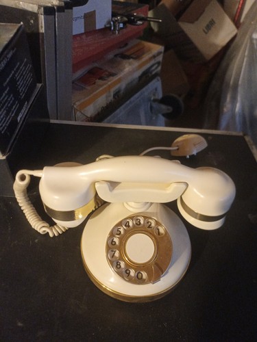 Telefono fisso vintage telcer - telefono,